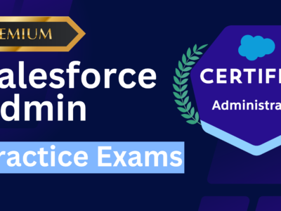 Salesforce Admin Practice Exams | Pack of 4