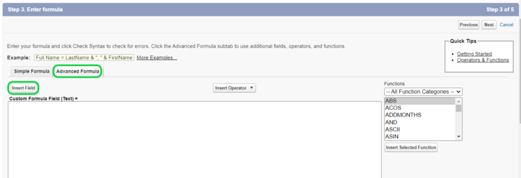 insert field under advance formula while you Use Formula Fields to Capture Lookup Field