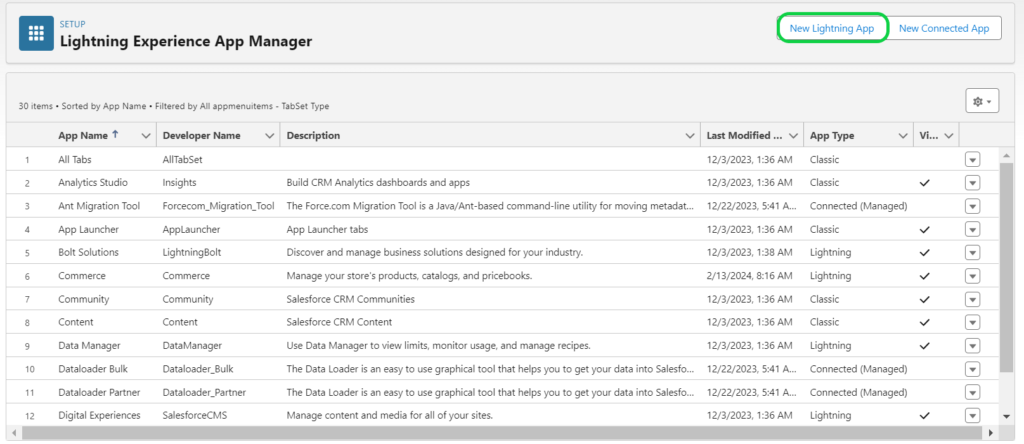 How to Create a Lightning App in Salesforce - Salesforce Mamba