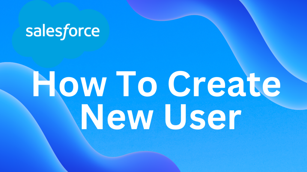 Create New User in Salesforce